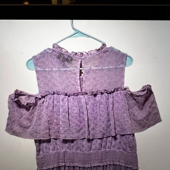 Lane Bryant Lavender Off-Shoulder Dress - Picture 6 of 11